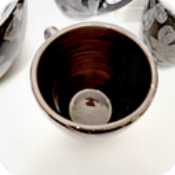 Limited Edition Laurie Gate The Regency Collection 4 Mug Set RARE Gray Edition - Picture 7 of 7